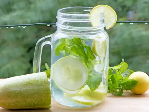 Mint Infused Water