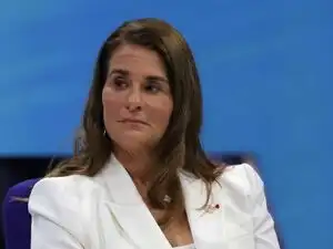 Quote of the day by Melinda French Gates: 'When something's uncomfortable, it means you're actually growing, so embrace that. Try not to be afraid..' ; lesson on importance of facing bitter truths from American philanthropist