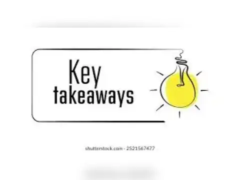​Key takeaways