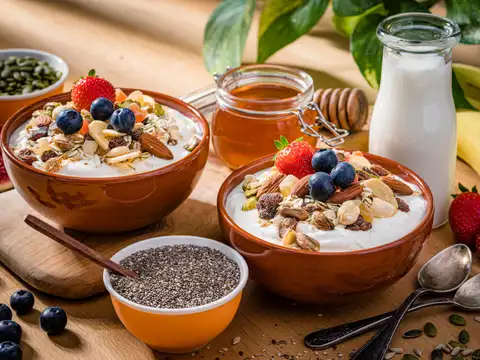 Greek Yogurt with Nuts and Seeds