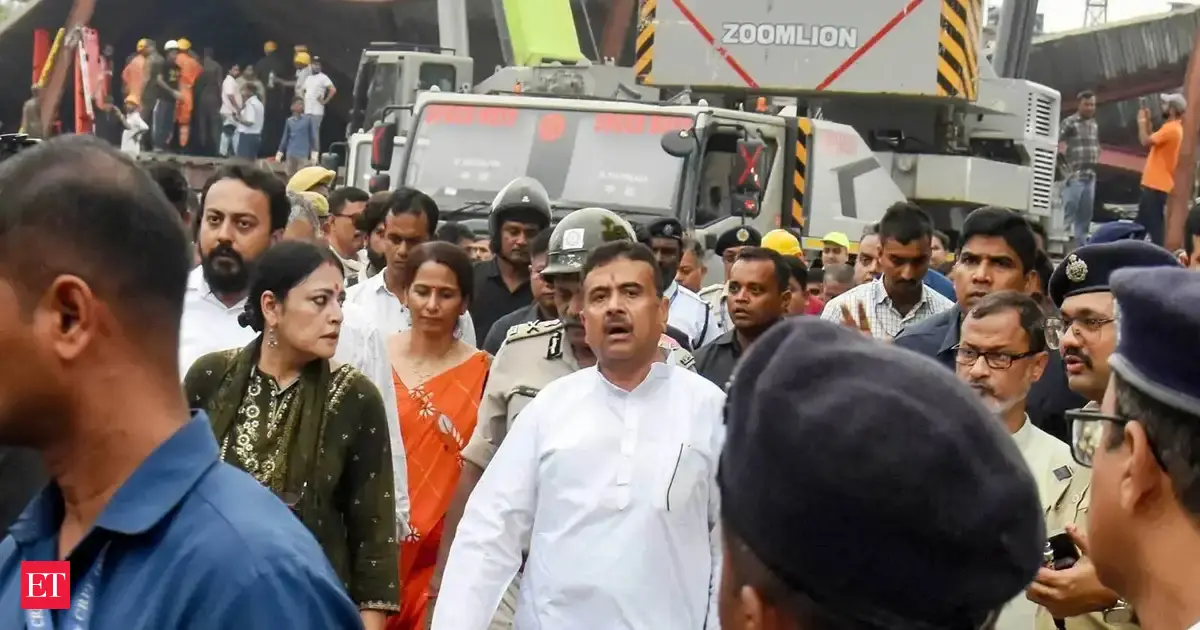 West Bengal CM Suvendu Adhikari blames 'corruption' and 'bribes' for Taratala collapse, names ex-Mayor Fir