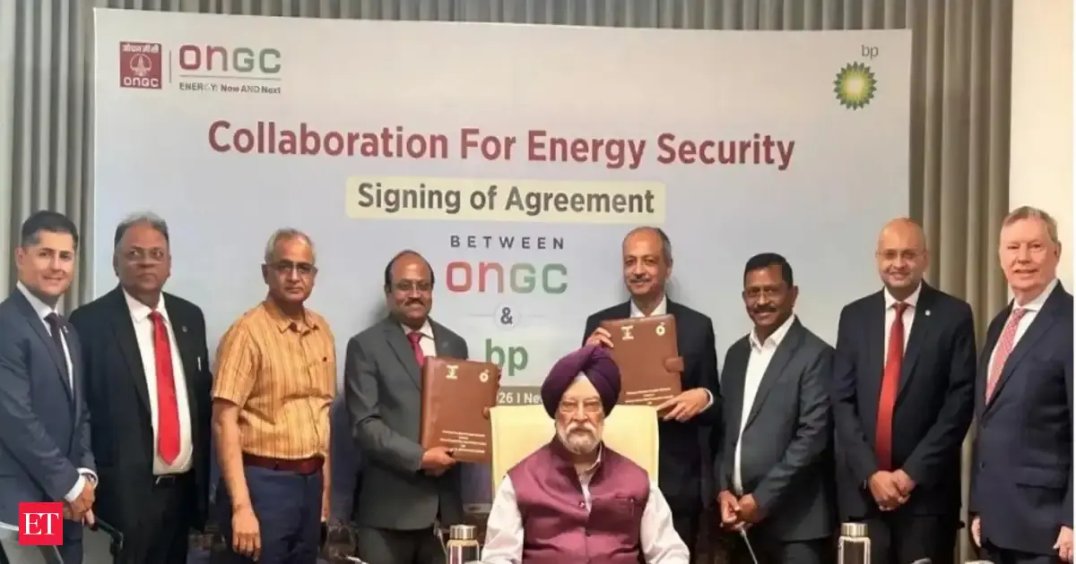 ONGC, bp sign technical services contract to boost production from Western Offshore Basin