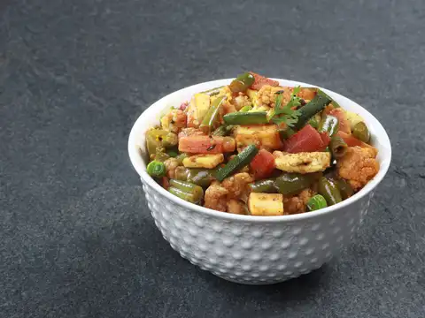 Paneer Veggie Bowl