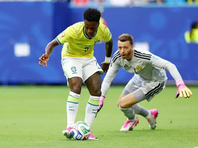 FIFA World Cup 2026: Brazil lodge complaint over disallowed Vinicius Jr goal, seek referee's removal from future matches