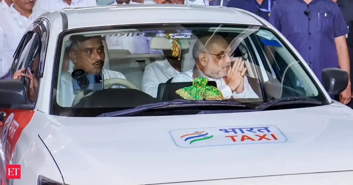Amit Shah launches Bharat Taxi across 9 Gujarat cities
