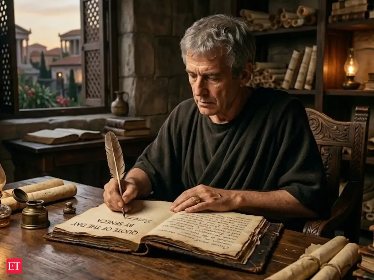 Quote of the day by Seneca: “The greatest wealth is a poverty of desires” a life lesson on finding contentment