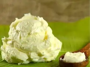 No preservatives. Butter made in a small town in Tamil Nadu, stays fresh without fridge for weeks