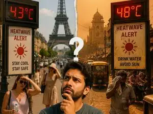 Why Europe is worried about 43&deg;C when India sees over 48&deg;C? Man asks about difference? Internet explains