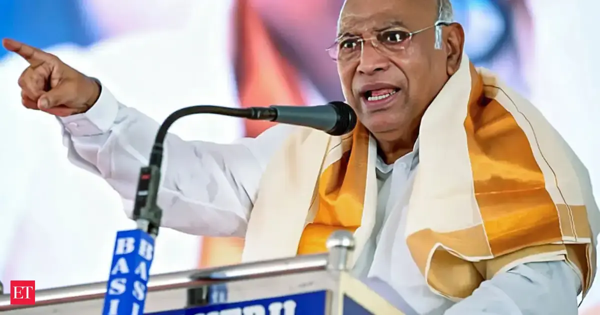 Congress president Mallikarjun Kharge takes oath as member of Rajya Sabha
