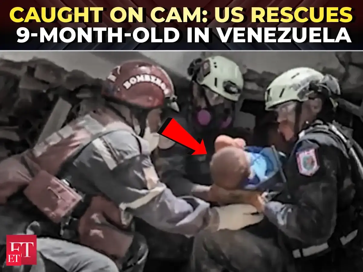 Impossible rescue caught on cam! US Crew saves trapped 9-month-old baby | Venezuela earthquakes