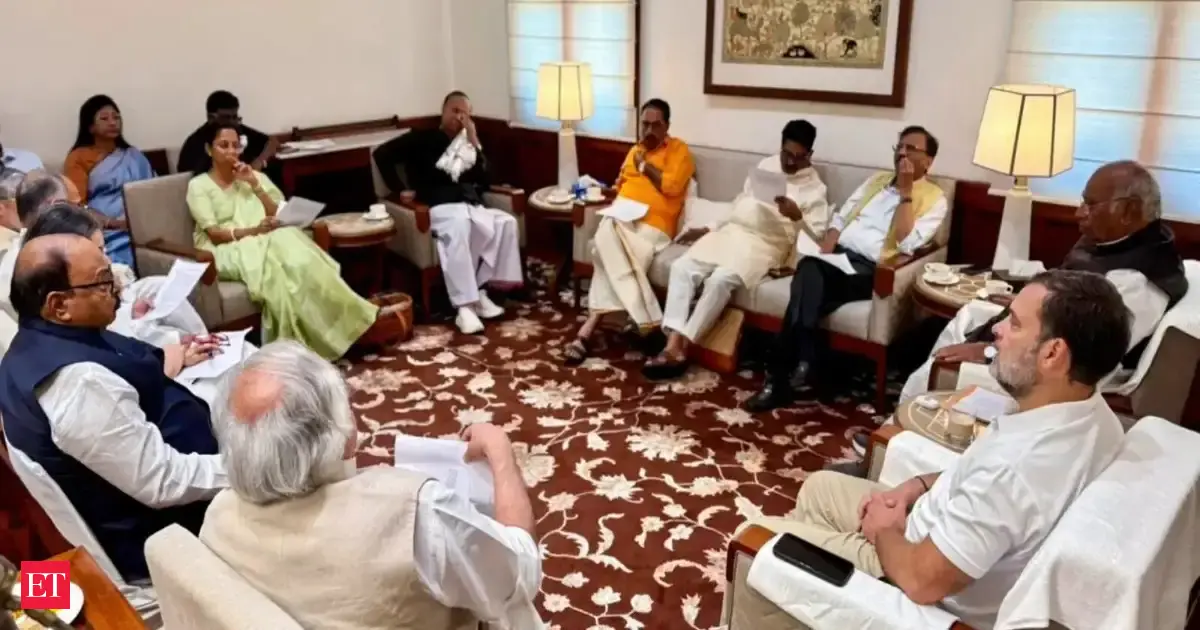 INDIA bloc writes to CJI on concerns over SIR process; alliance gets AAP, DMK on board to raise issue