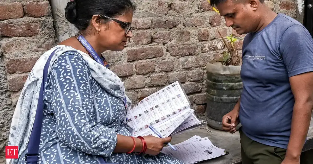 Over 13,000 BLOs hit the ground as SIR of voter list kicks off in Delhi