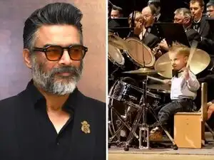 Madhavan could not believe his eyes after watching a 3-year-old drummer leading an orchestra