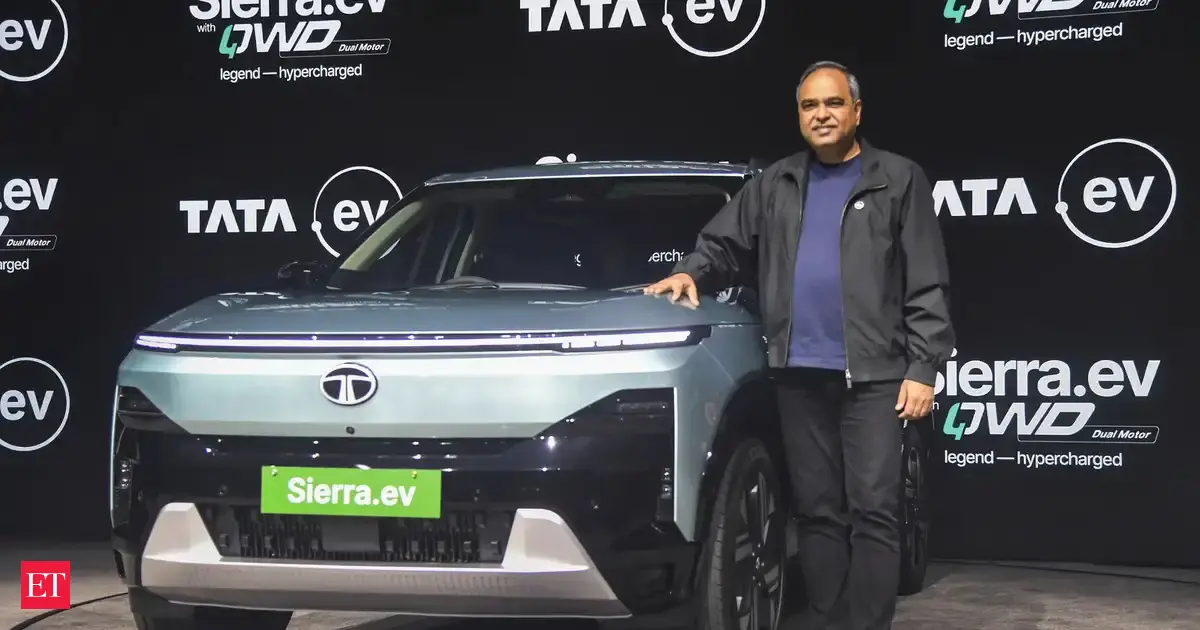 EVs to account for 10% of India's car market by FY27, says Tata Motors' Shailesh Chandra