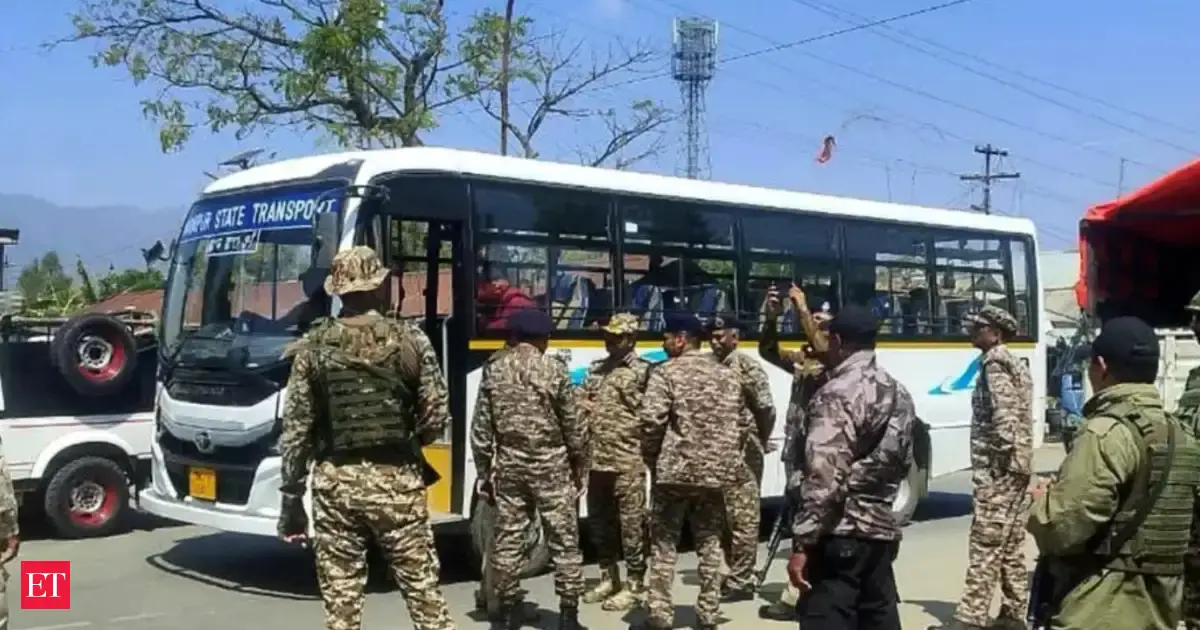 Fresh Tension Has Grips Kangpokpi District In Manipur Following Protest Held By Kuki Zo People