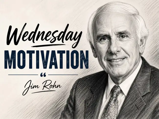 Wednesday Motivation by Jim Rohn: Miss a meal if you have to, but don't ...