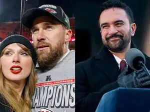 As Taylor Swift and Travis Kelce prepare for wedding, NYC Mayor Zohran Mamdani gives friendly warning and weather update