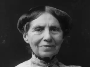 Quote of the day by founder of American Red Cross Clara Barton: 'I have no right to easy comfortable days when our poor men are suffering and dying thirsting' ; life lessons on caring for humanity from Florence Nightingale of America