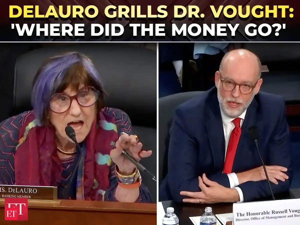 ‘You hijacked billions’: Rep. DeLauro explodes at Russell Vought over NIH cuts and federal spending