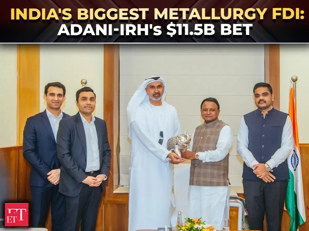 Adani and Abu Dhabi's IRH sign ₹1.08 lakh crore aluminium project in Odisha