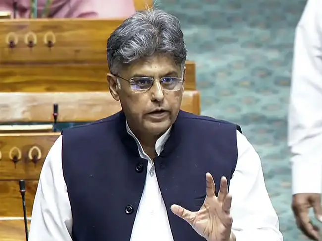 Congress MP Manish Tewari