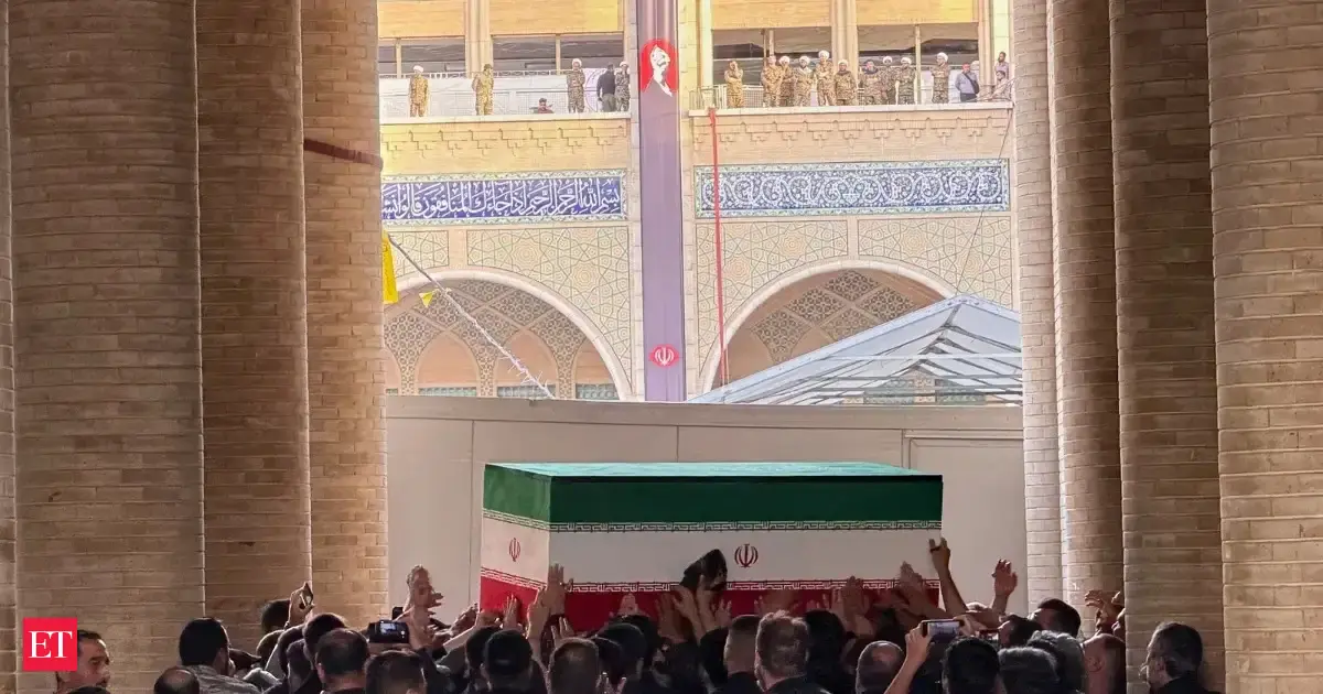 Ali Khamenei's body arrives in Tehran ahead of funeral expected to draw millions - The Economic Times