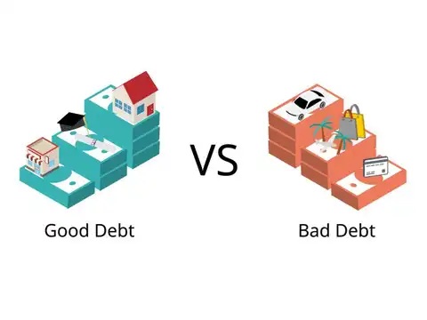Not all debt is bad. Here's the crucial difference between good debt and bad debt