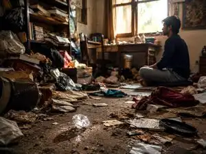 Buddhist proverb of the day: 'If your mind is a cluttered room, even a diamond will just look like piece of garbage on the floor...' A simple lesson on how your state of mind reshapes the version of reality you see