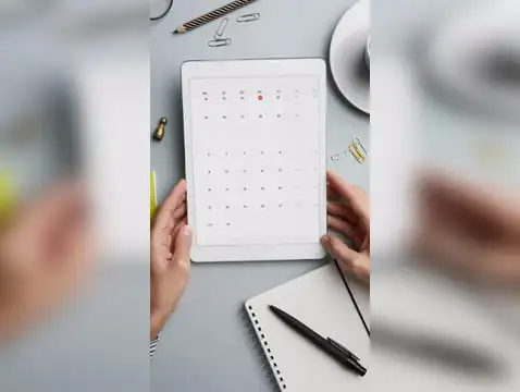 Key events calendar