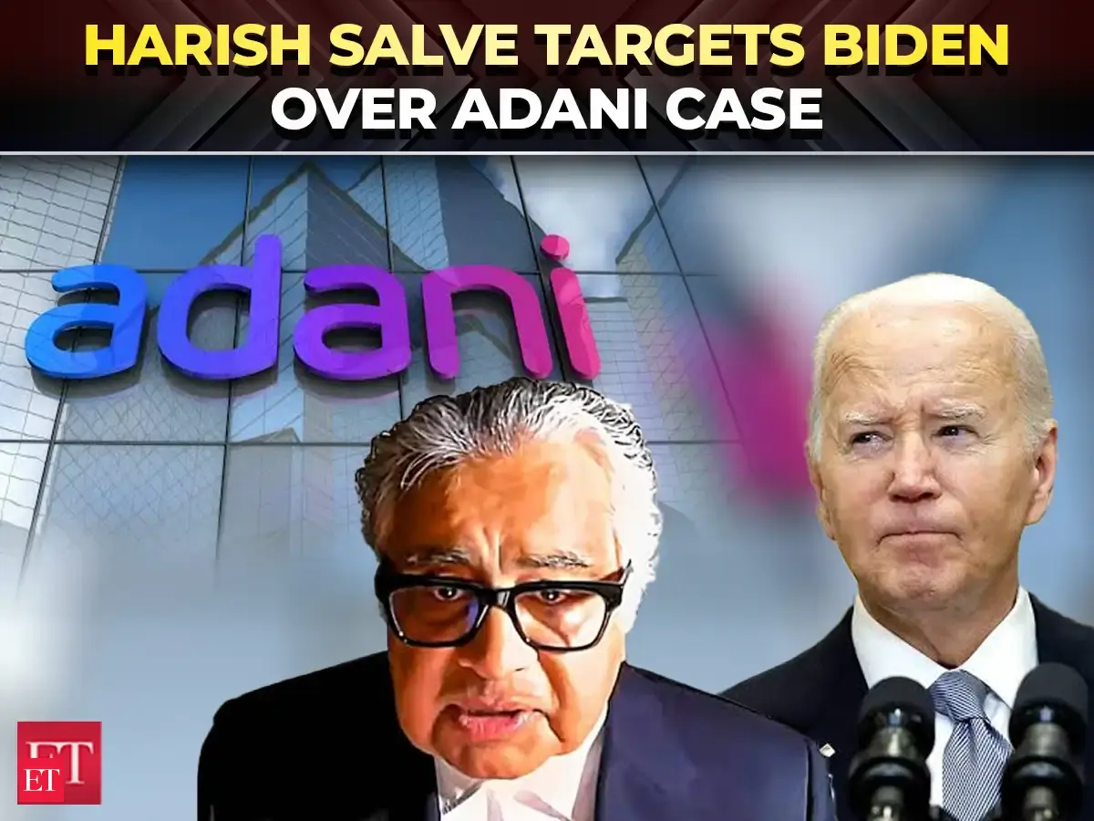indiatimes.com - Harish Salve exposes Biden admin's 'anti-India narrative' behind Adani case