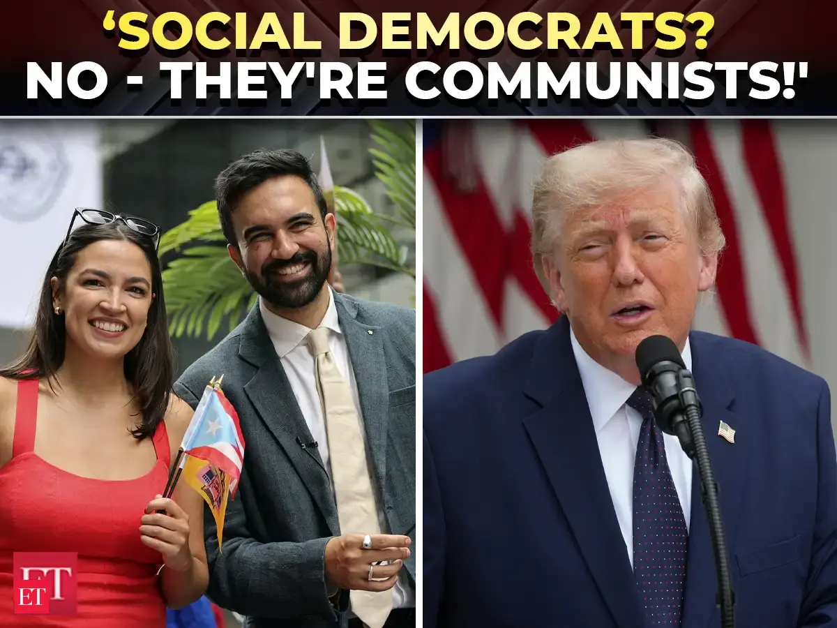 “Os liberais agora são comunistas”: Trump lança ataque feroz aos democratas | Exame intermediário de 2026 – Vídeo do Economic Times