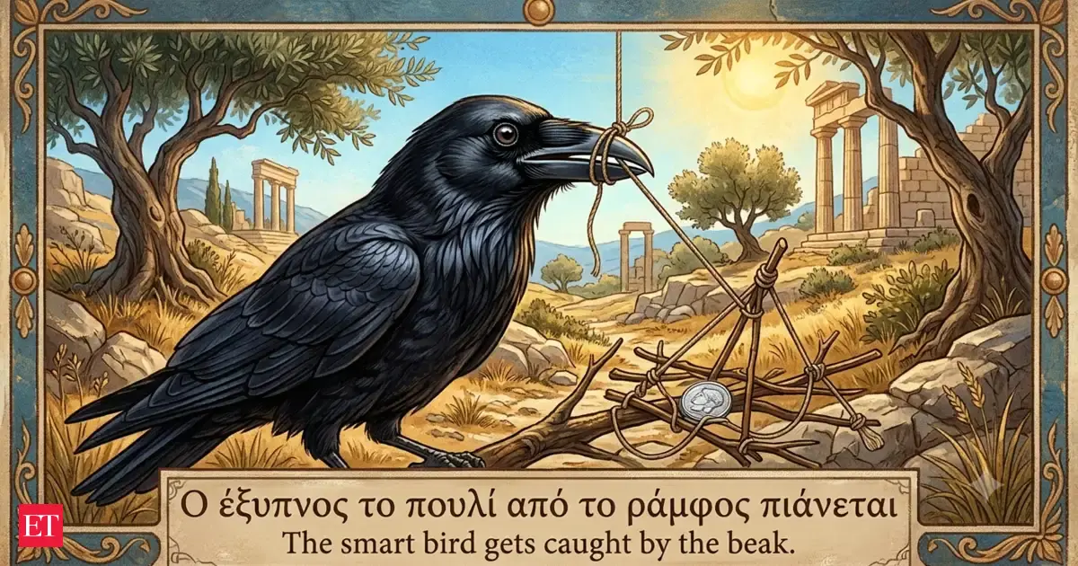 Greek Proverb Of The Day The Smart Bird Gets Caught By The Beak A Timeless Lesson On Pride Overconfidence And Knowing Wh