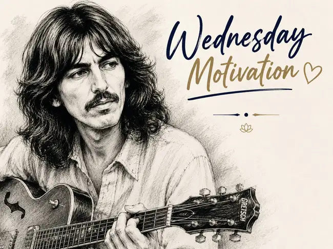 Wednesday Motivation by George Harrison