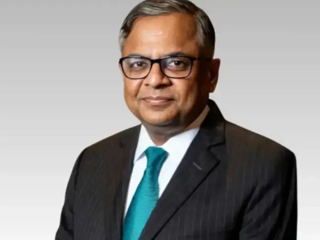 Tata Sons Chairman N Chandrasekaran