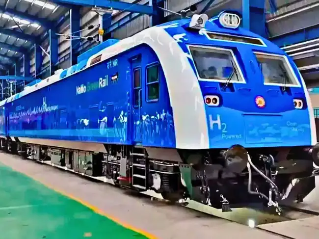 India’s First Hydrogen Train Ready for Jind–Sonipat Pilot Run