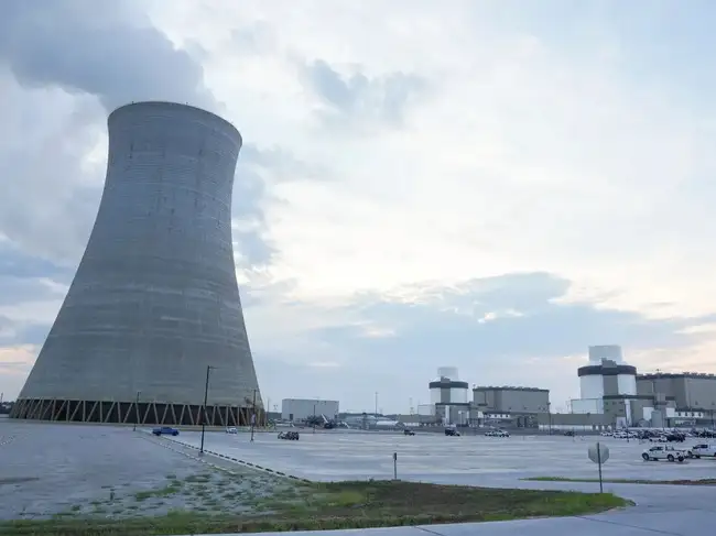 Nuclear-powered Vogtle Electric Generating Plant in Waynesboro