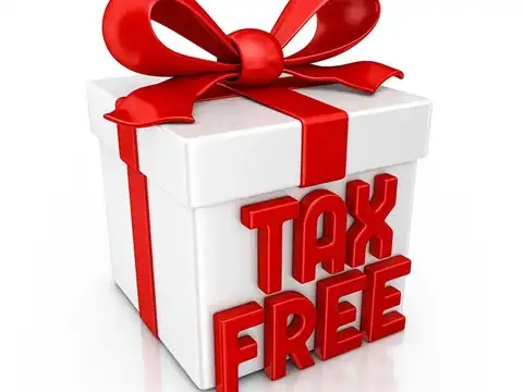 The gift itself? Always tax-free