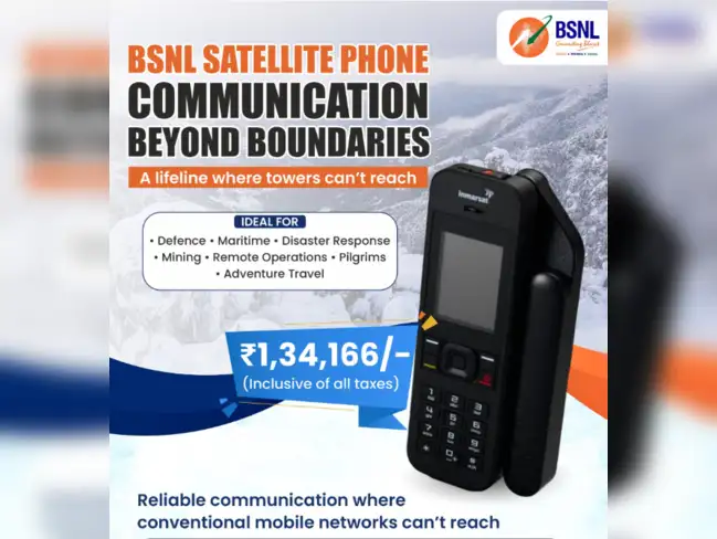 BSNL Sat phone