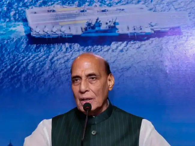 Rajnath Singh in Visakhapatnam