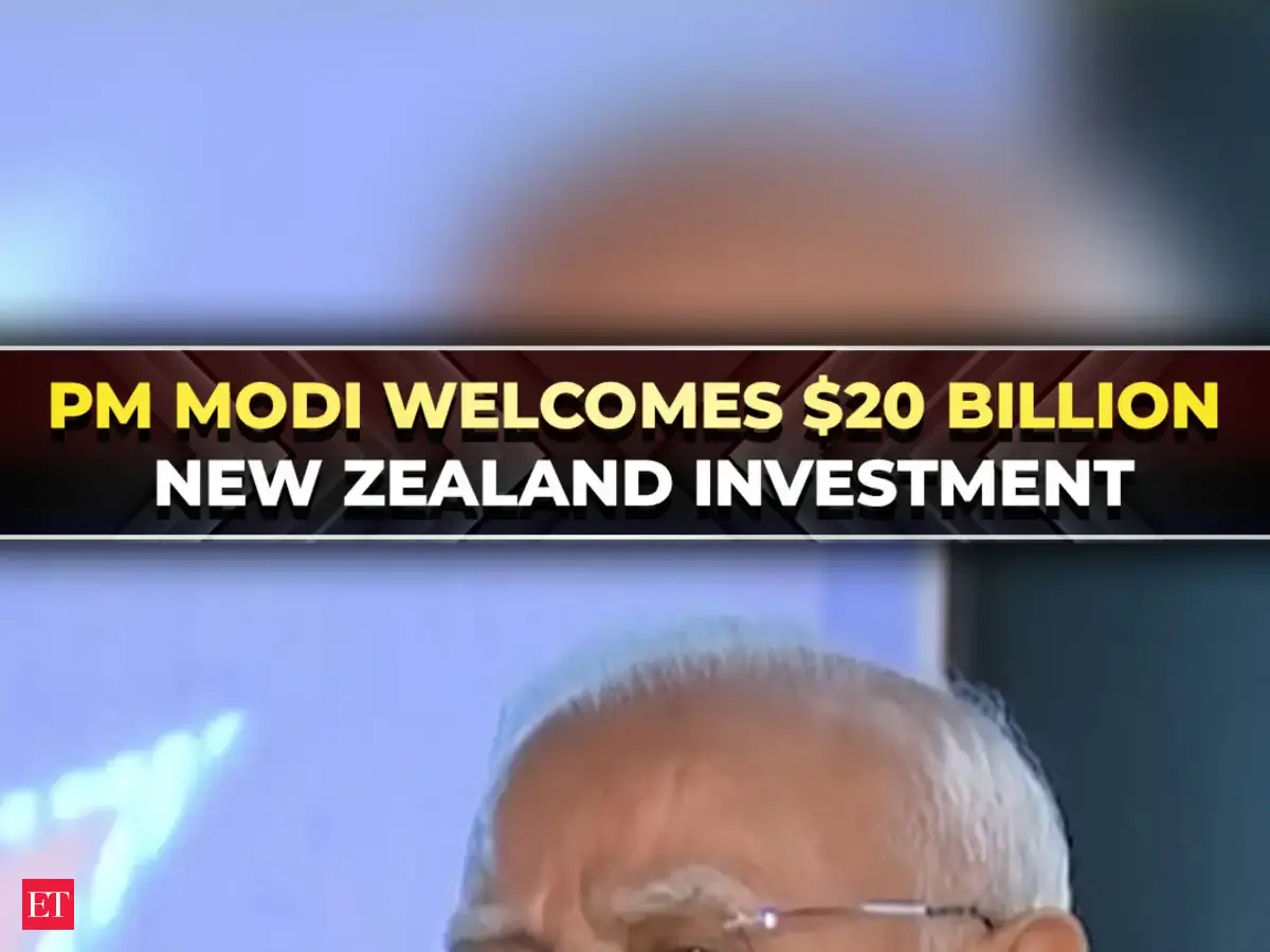 PM Modi welcomes New Zealand's '$20 billion investment commitment' in India at Auckland event