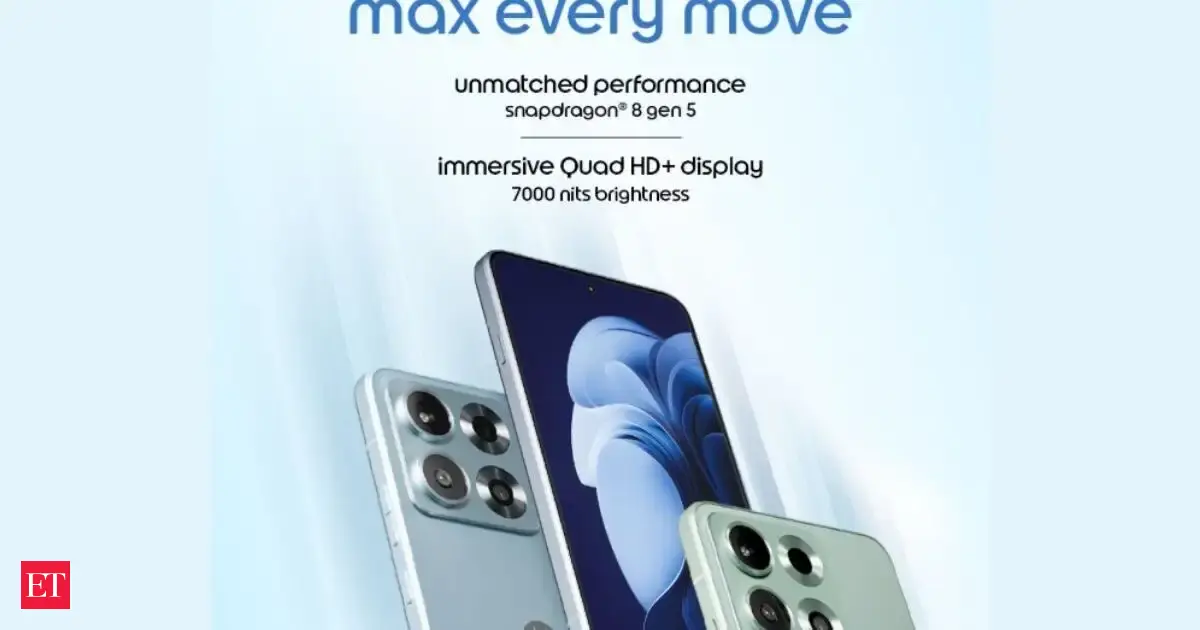 Motorola Edge 70 Max India launch: Check launch date, expected price, camera, specifications and features