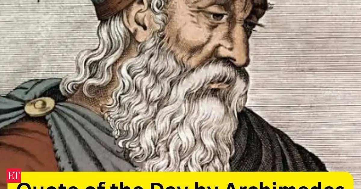 Quote Of The Day By Archimedes Mathematics Reveals Its Secrets Only To Those Who Approach It Greeks Polymaths Classic Lesson On Curiosity Knowledge Passion And The Joy Of Learning