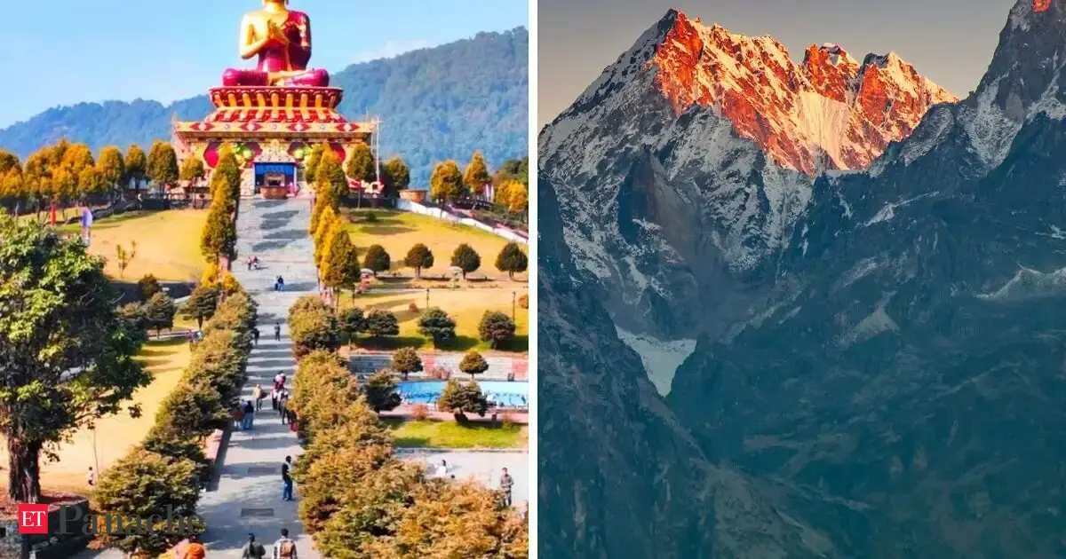 130-ft Buddha statue, Kanchenjunga views, sprawling tea estates: Just 60 km from Gangtok, this offbeat destination promises a peaceful escape