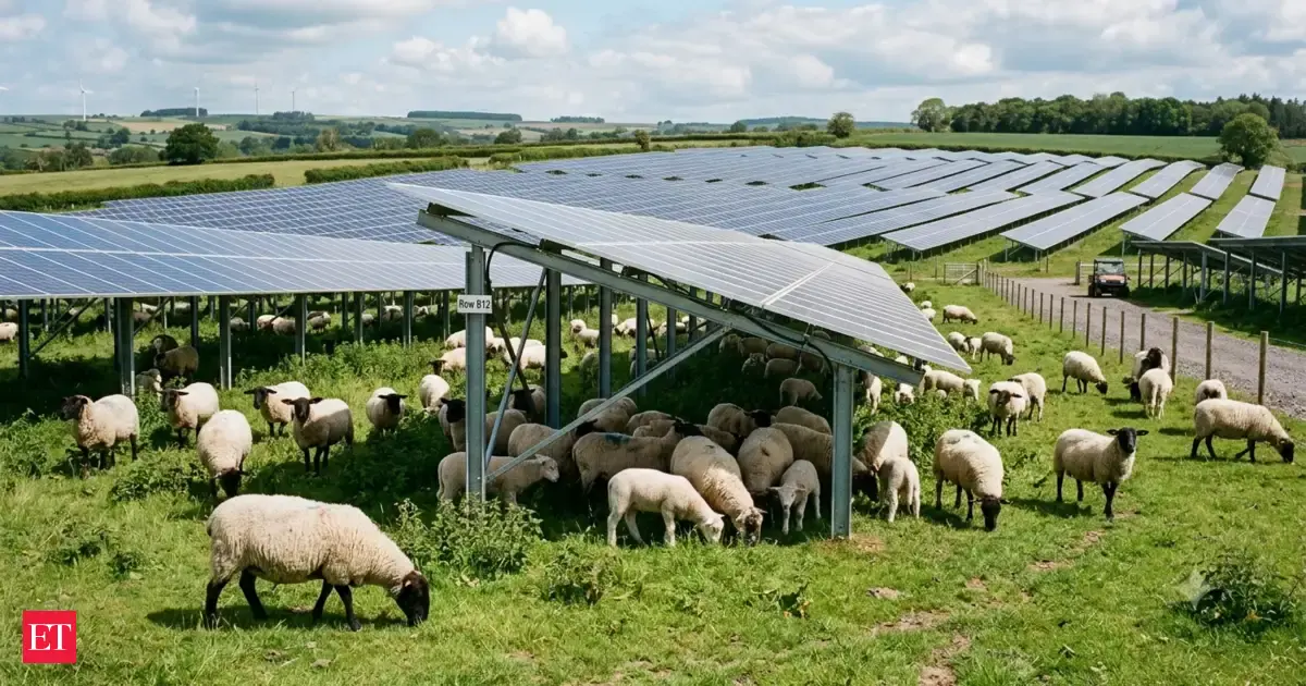 Why Volkswagen replaced lawnmowers with 100 sheep at its Poland solar farm and how the unusual move is helping power its factory, cut emissions and boost biodiversity