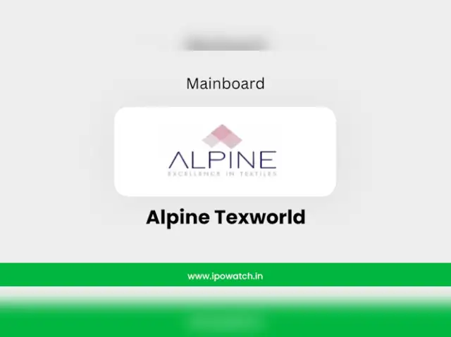 Alpine Texworld IPO