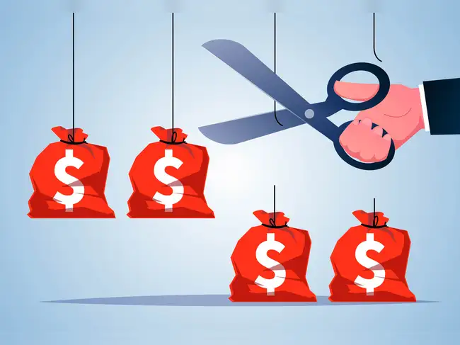 Pay cut