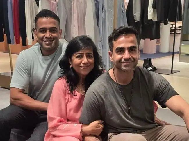 Zerodha's Nithin and Nikhil Kamath take a break from business for a special London outing with mother