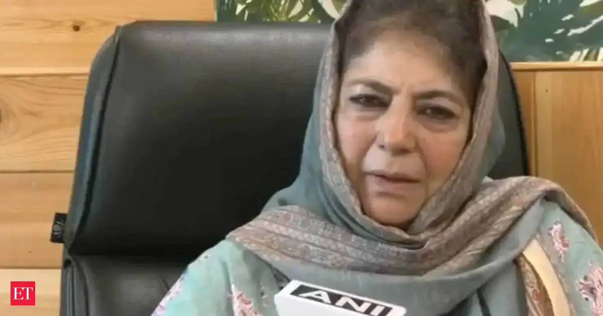J&K: Mehbooba Mufti under 'house arrest' ahead of Martyrs' Day