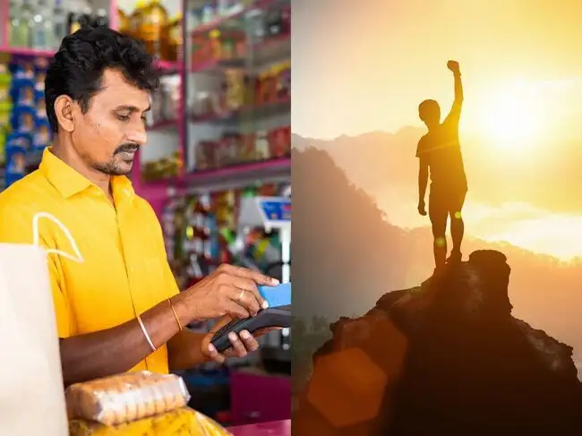 Founder says the biggest business lesson came from meeting a former kirana shop owner