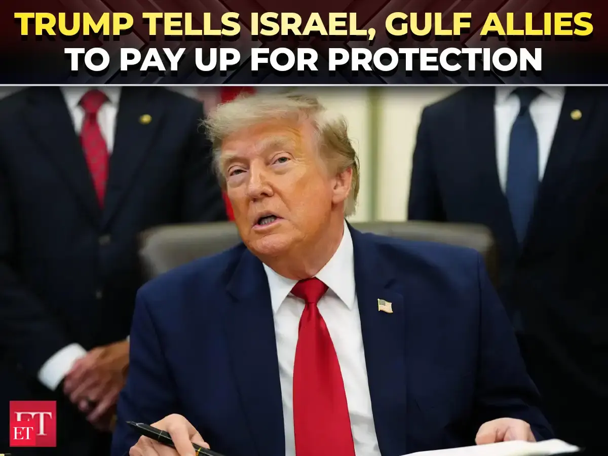 ‘I want to be reimbursed...’: Trump demands payment for shielding Israel, Gulf allies from Iran